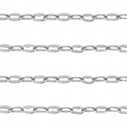 DQ Metal belcher chain anchor cable 4x2mm Antique silver